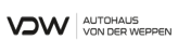 Das Bild zeigt das Logo des Autohauses VDW - Autohaus VonderWerden.